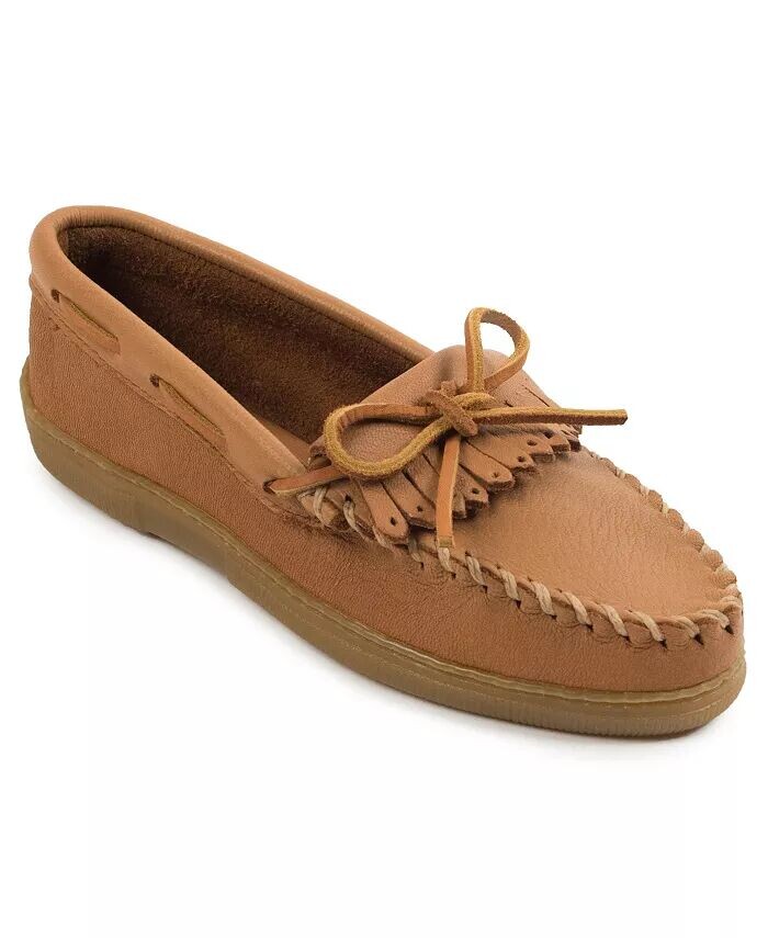 

Женские мокасины Kilty из лосиной шкуры Minnetonka, бежевый