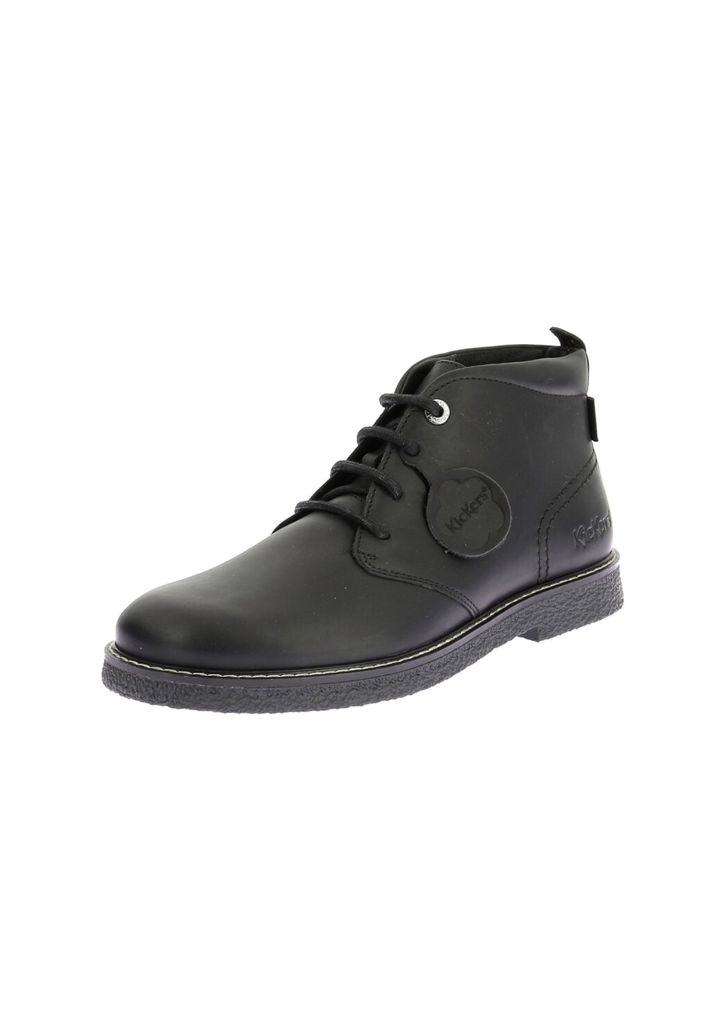 

Ботильоны на шнуровке CUIR KICK LEO Kickers, черный