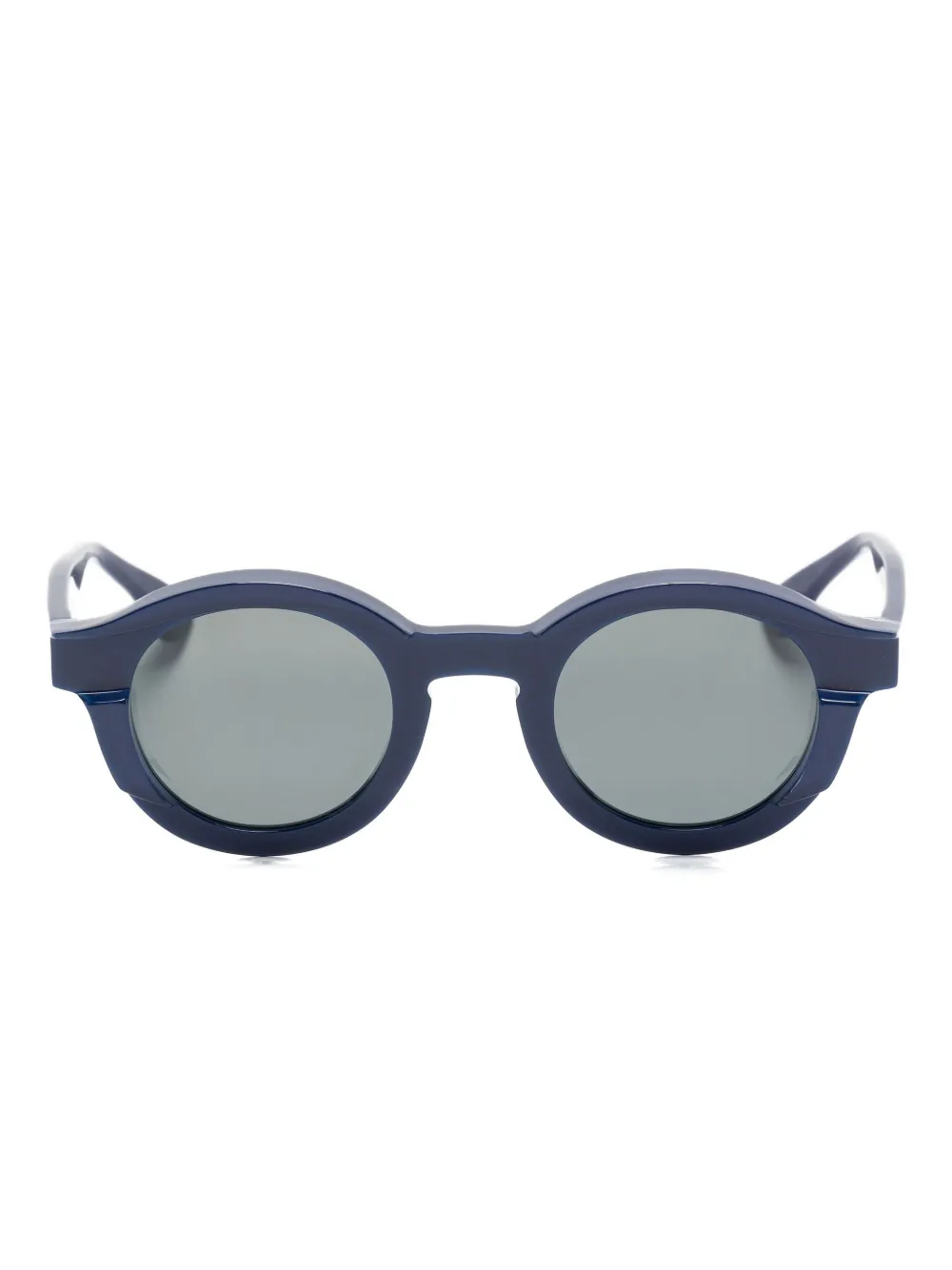 

Солнцезащитные очки с круглыми скользящими оправами Thierry Lasry, синий