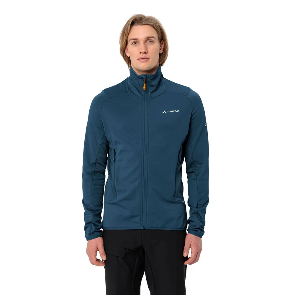 

Флис VAUDE Monviso II full zip, синий