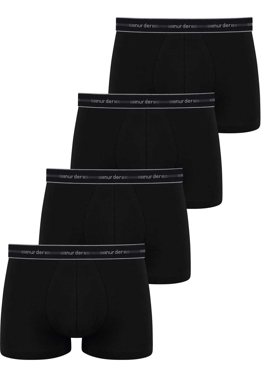 

Трусы 4-PACK FLEX CLASSIC NUR DER, черный