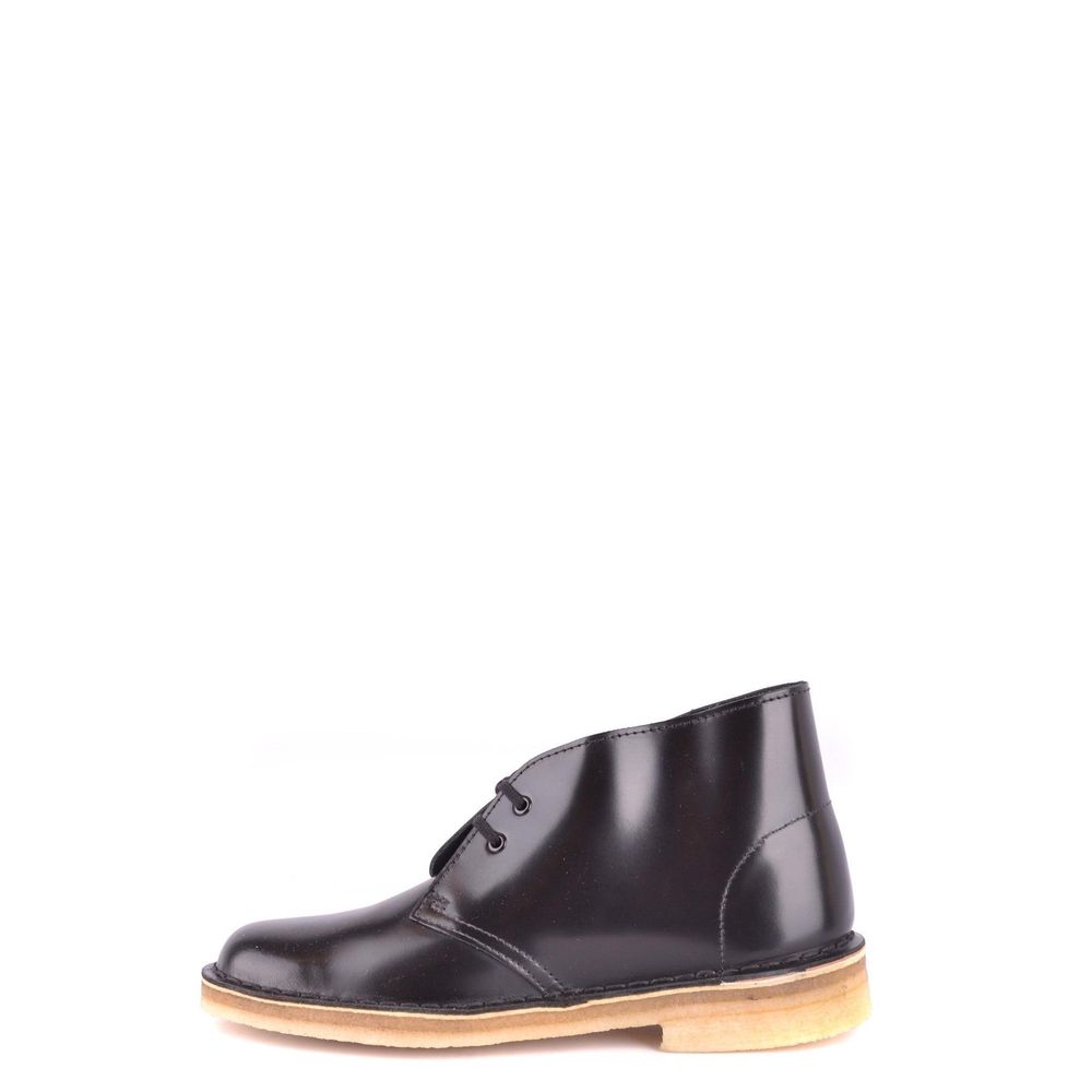 Ботинки женские Clarks из гладкой кожи, черный — фото 3