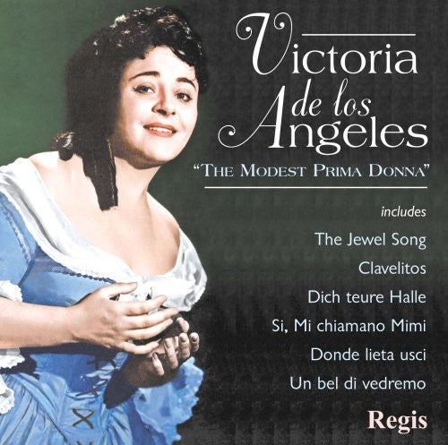 

CD диск De Los Angeles, Victoria: Modest Prima Donna