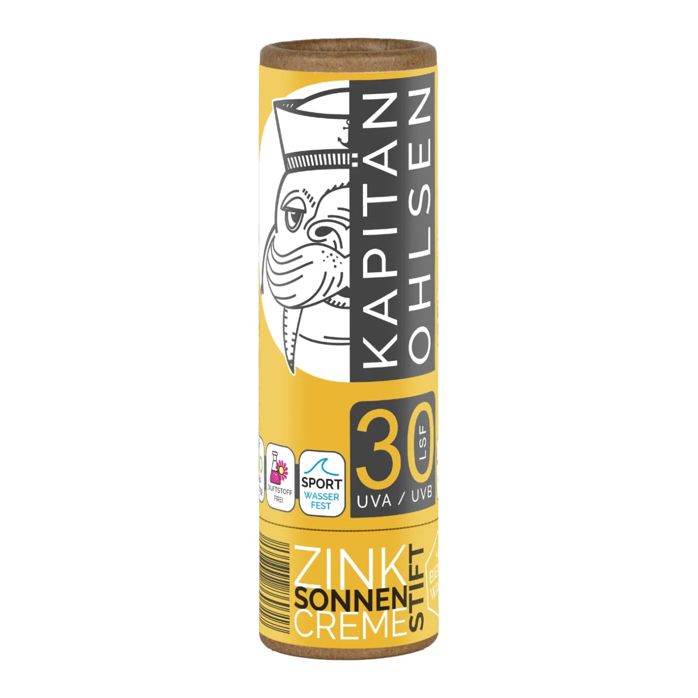 Минеральный солнцезащитный стик Zinc Pen SPF 30 Kapitän Ohlsen
