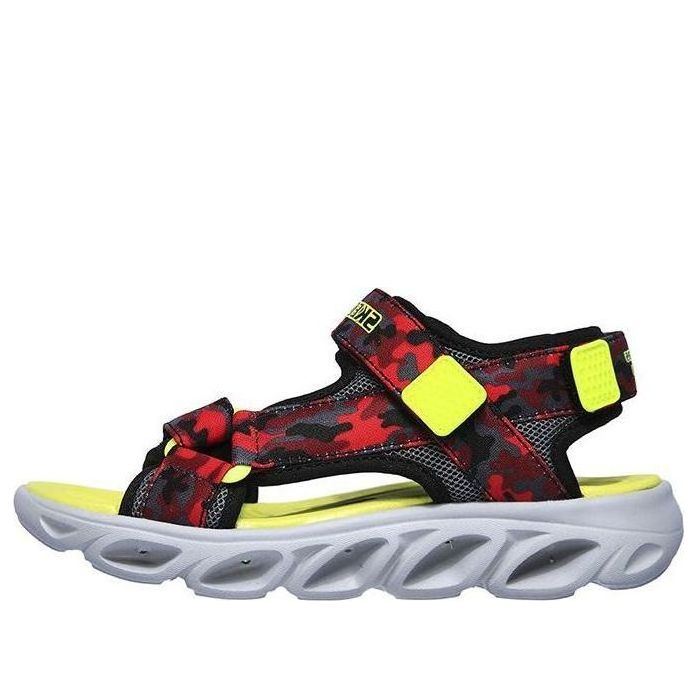 

Сандалии Skechers Hypno Splash Velcro Open Toe Big Boys Red Sandals, красный