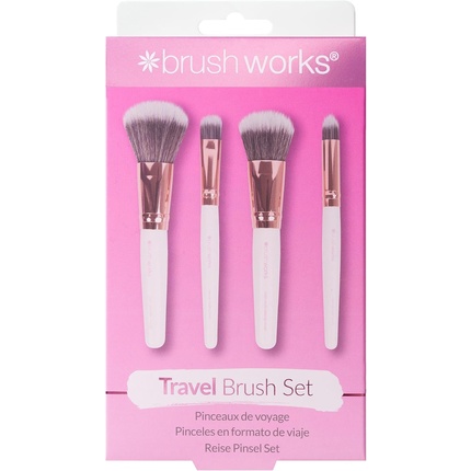 

Дорожный набор «Розовый и золотой» Brushworks