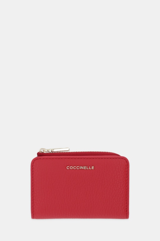 

Кожаный кошелек Coccinelle, красный
