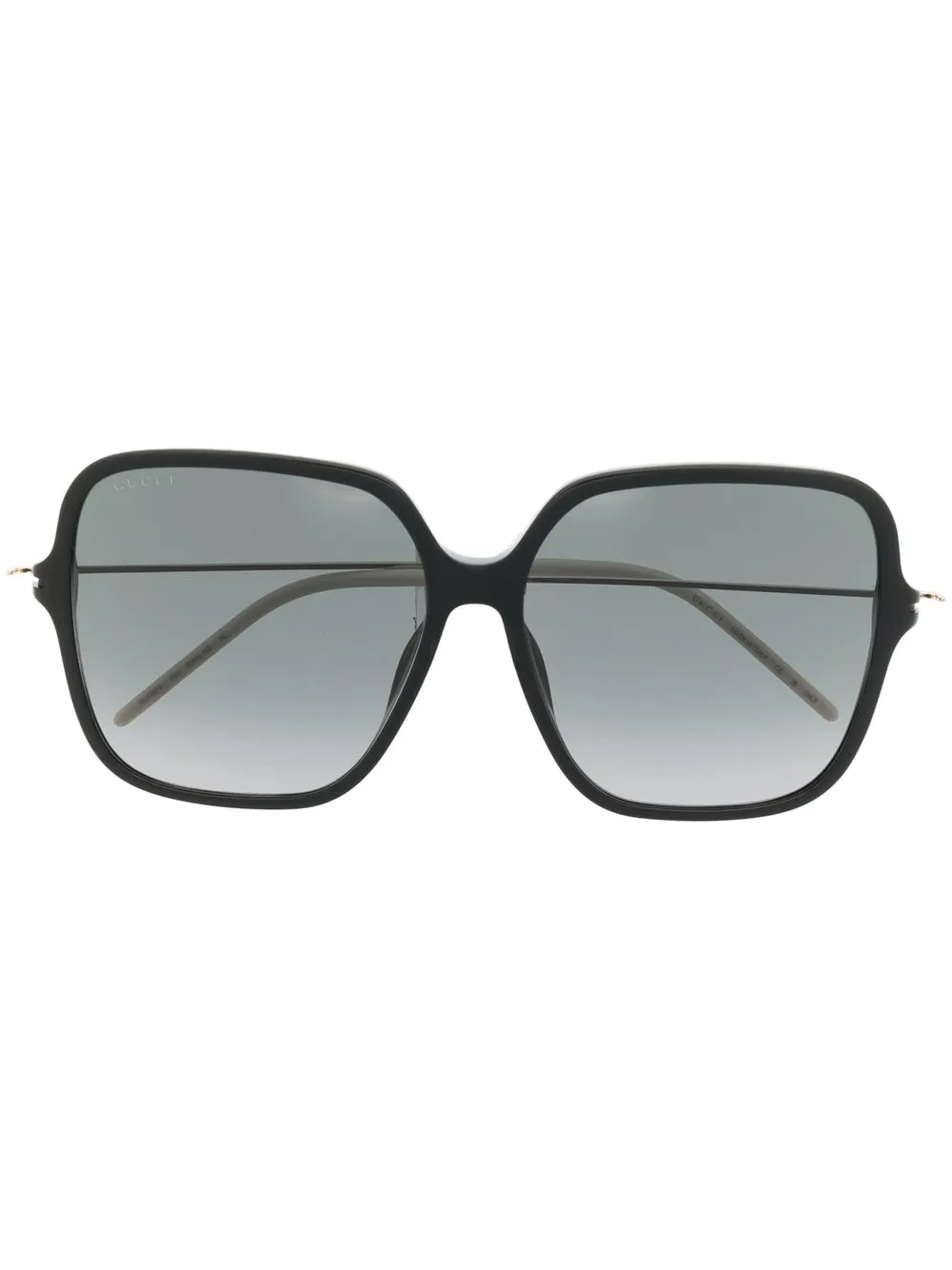 

Солнцезащитные очки в квадратной оправе Gucci Eyewear, черный