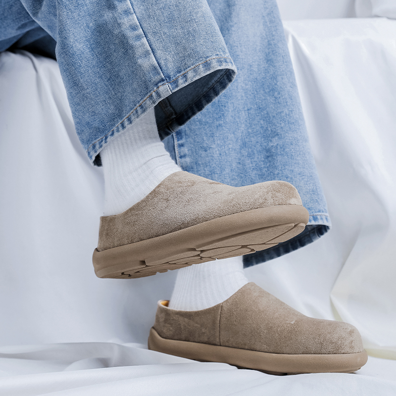 V ZERO FIVE Устойчивые к истиранию босоножки Birkenstock с закрытым носком на резиновой подошве унисекс молодежные модные серые 45225, цвет Gray 45225 (Men's) — фото 4