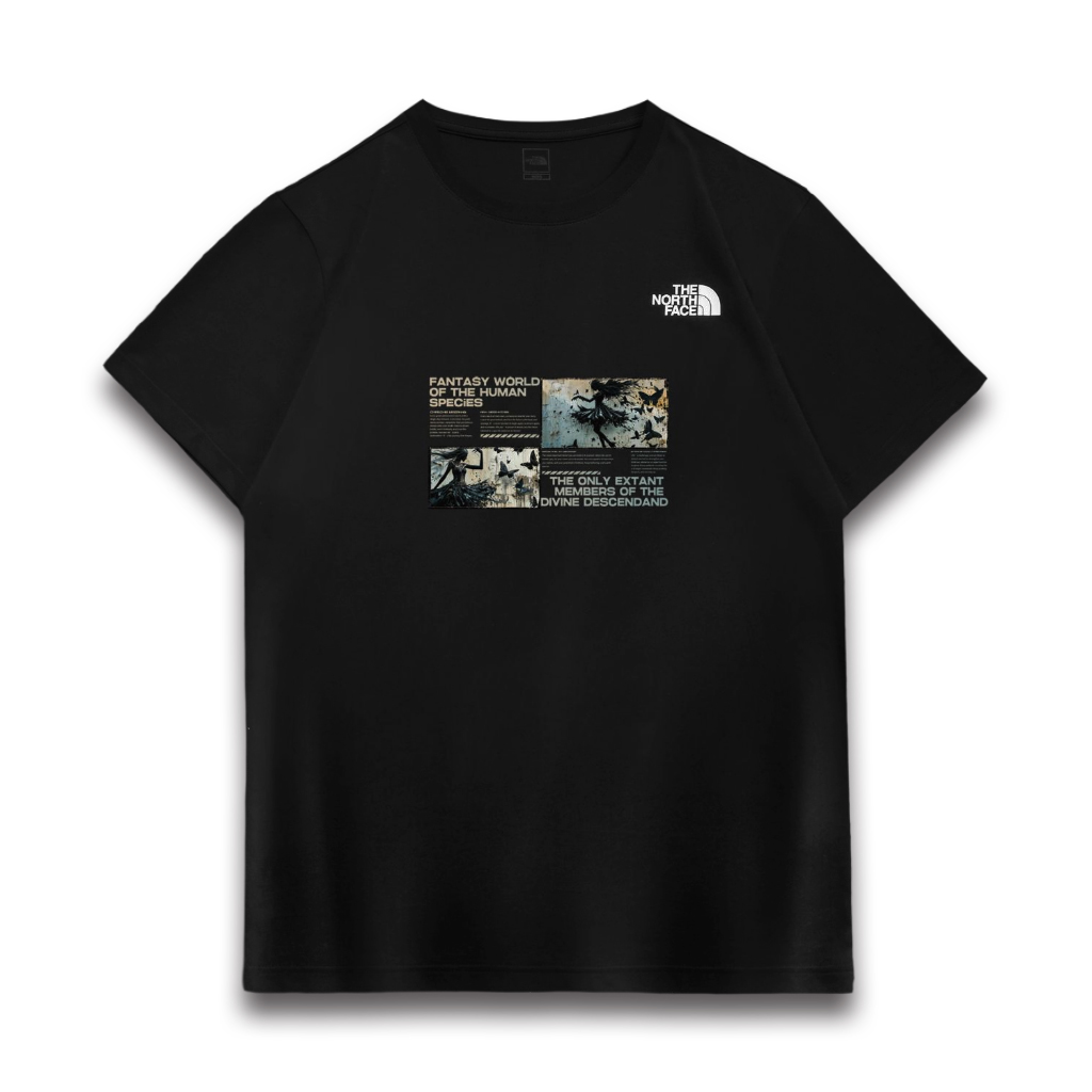 

THE NORTH FACE Футболка унисекс черная, Черный, THE NORTH FACE Футболка унисекс черная