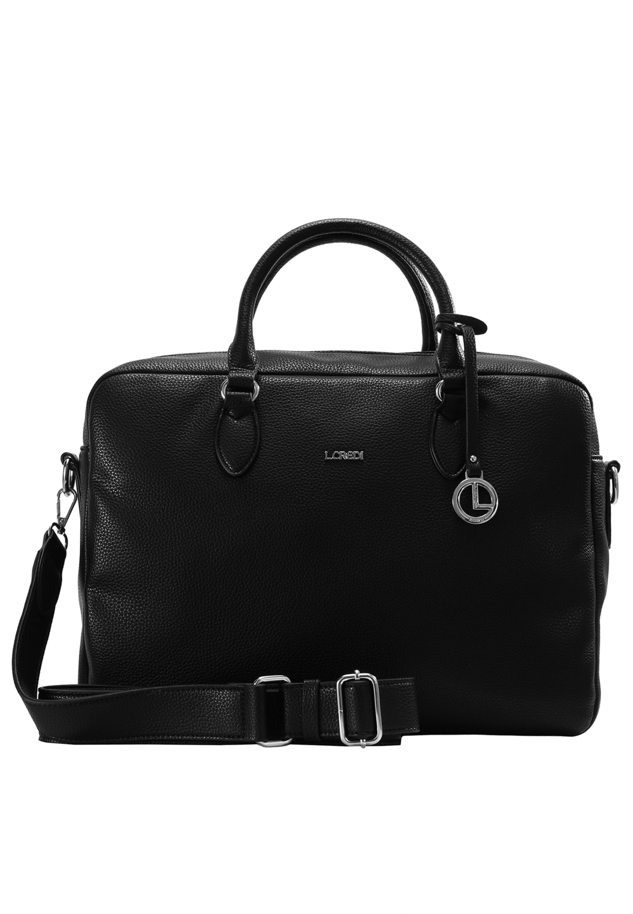 

L.CREDI Сумка-мессенджер 'Ella' в черном цвете