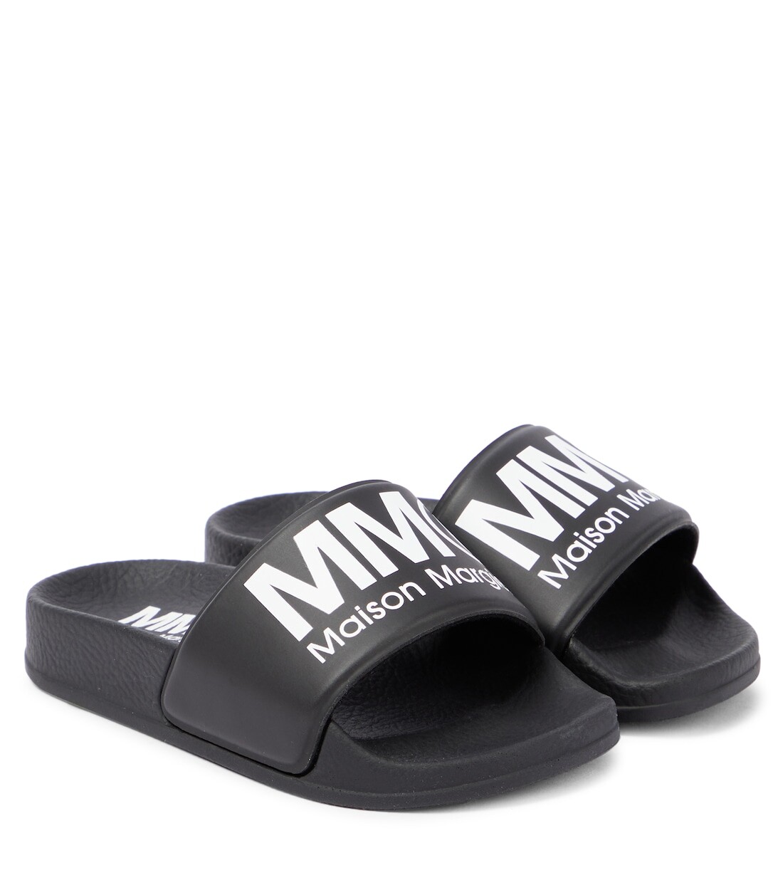 

Резиновые шлепанцы с логотипом MM6 Maison Margiela, разноцветный