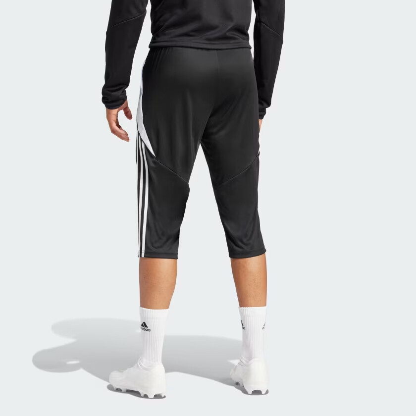 Штаны спортивные мужские Tiro 24 Knit, черные Adidas, черный — фото 3