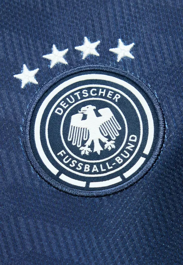 Футболка спортивная Adidas Performance Deutschland dfb 26 away replica, тёмно-синий — фото 4