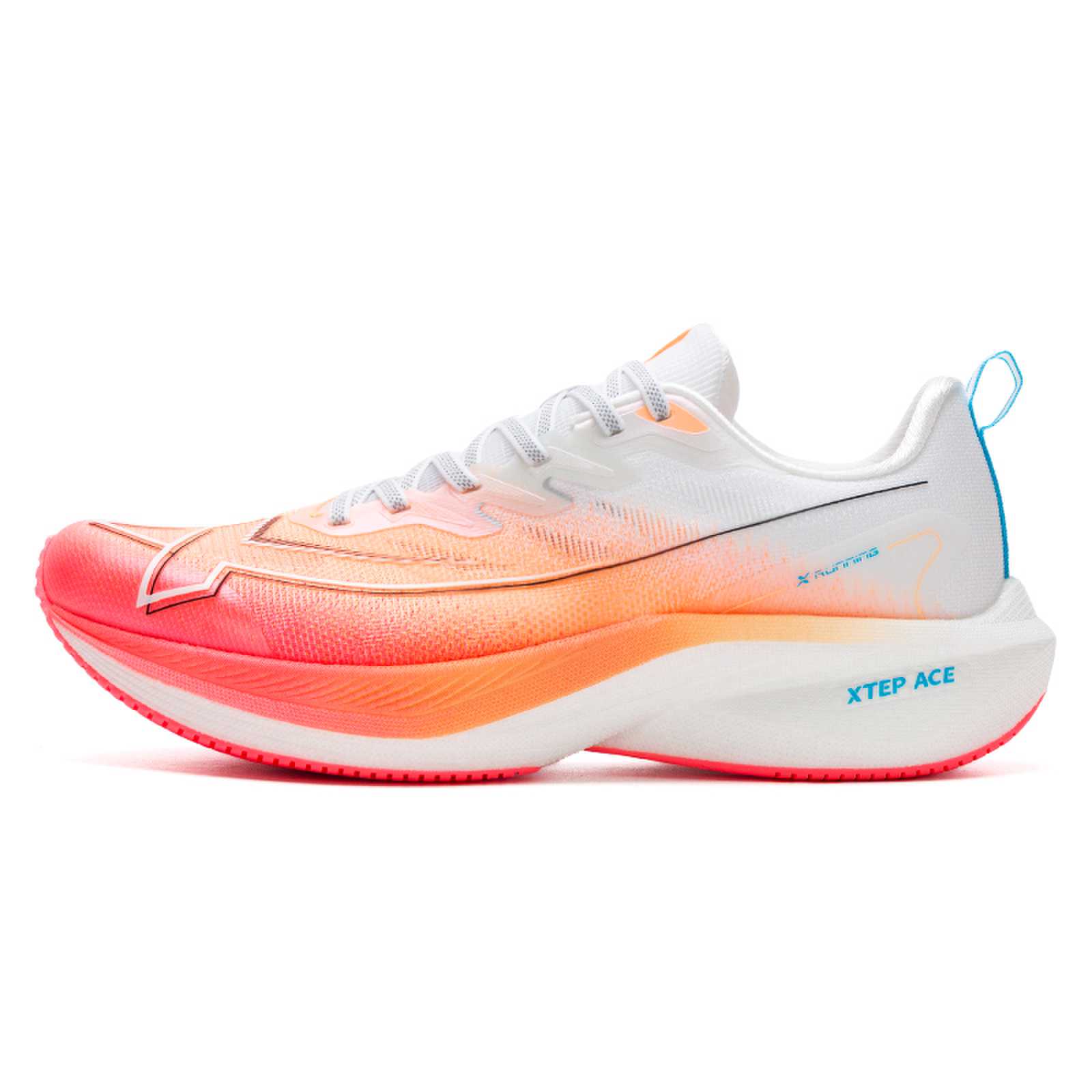 

XTEP Дышащие и легкие кроссовки для бега с низким верхом, мужские, белые, оранжевые, розовые