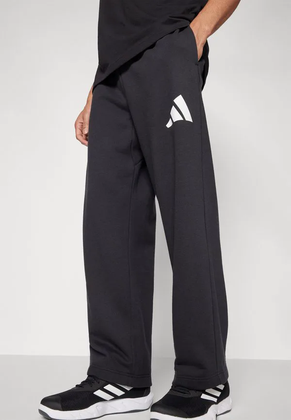 Спортивные штаны размера m (широкие). Adidas Sportswear, Black White — фото 4