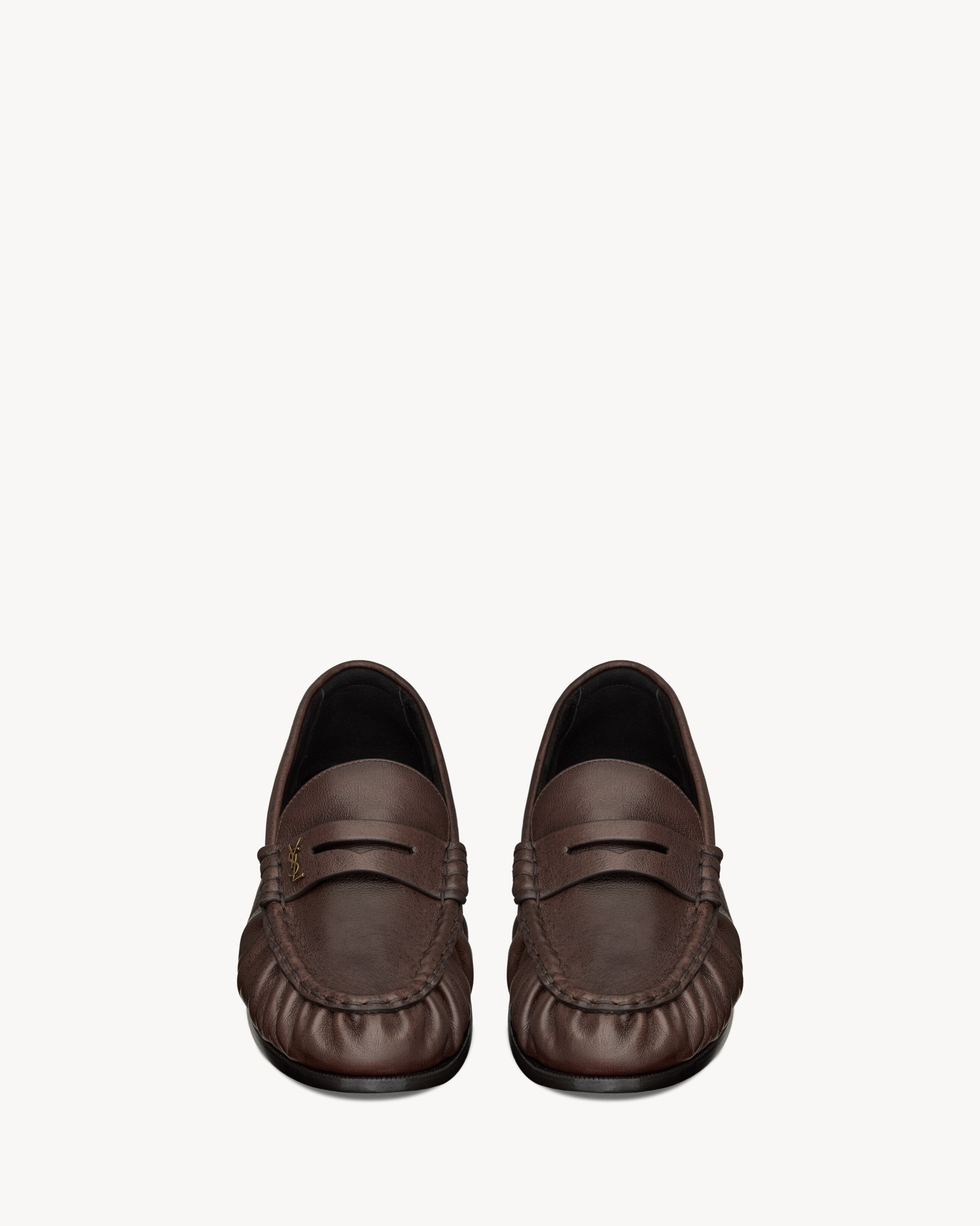 

Лоферы LE LOAFER из мягкой матовой кожи Saint Laurent, коричневый