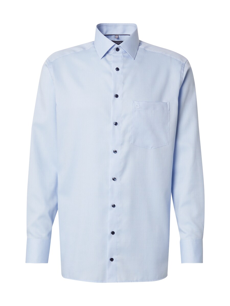 

Рубашка на пуговицах классического кроя OLYMP, светло-голубой