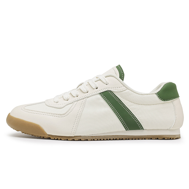 

AD Дышащие и легкие мужские низкие кеды бело-зеленые, цвет White Green