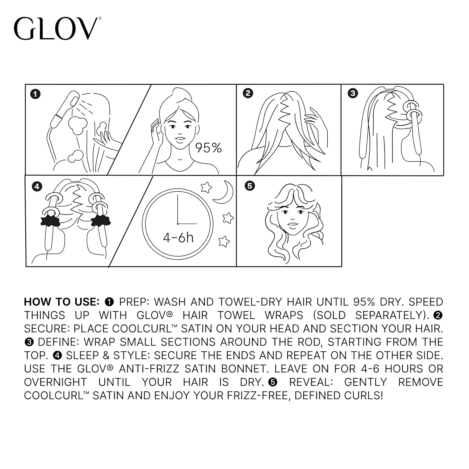 Бигуди «Coolcurl Spider» для холодной завивки от Glov Glov — фото 4