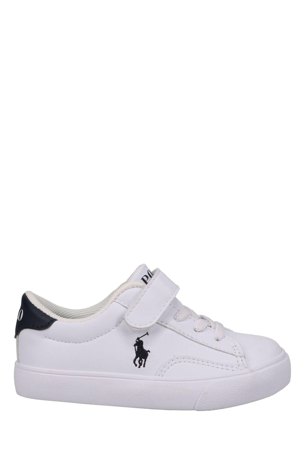 

Кроссовки Theron v с логотипом и застежкой-липучкой Polo Ralph Lauren, белый