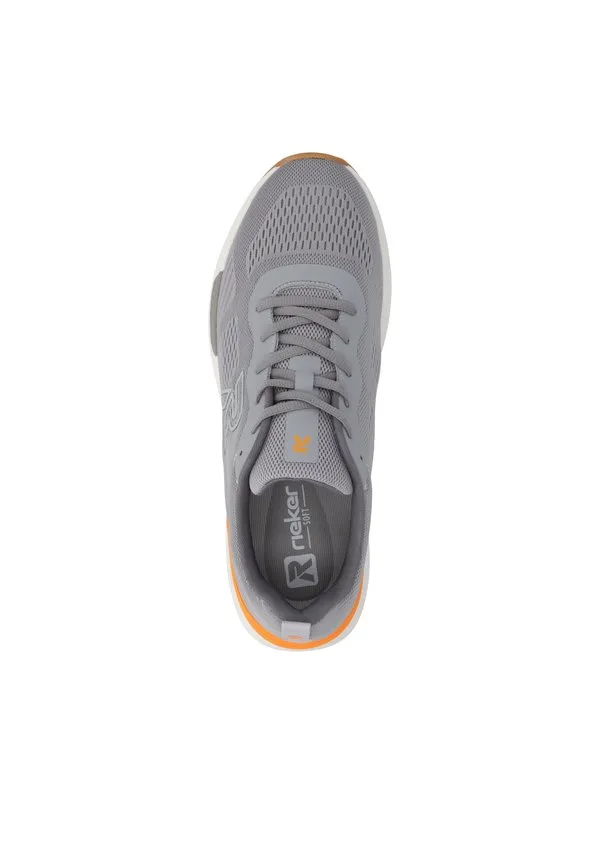Спортивные низкие кроссовки Rieker Sport, Gris — фото 4