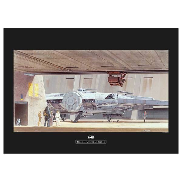 

Фреска Komar Star Wars Mos Eisley Hangar цвет braun/grau