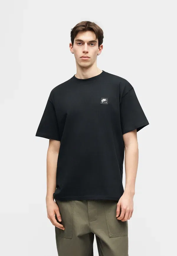 Футболка Nike Sportswear Tee air box print t-shirt, черный — фото 4