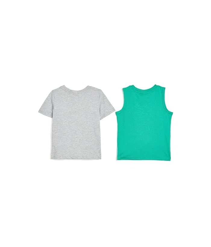 Набор из футболки майки и шорт дышащий T-shirt Tank & Short Set PUMA Kids, Alpine Snow — фото 2