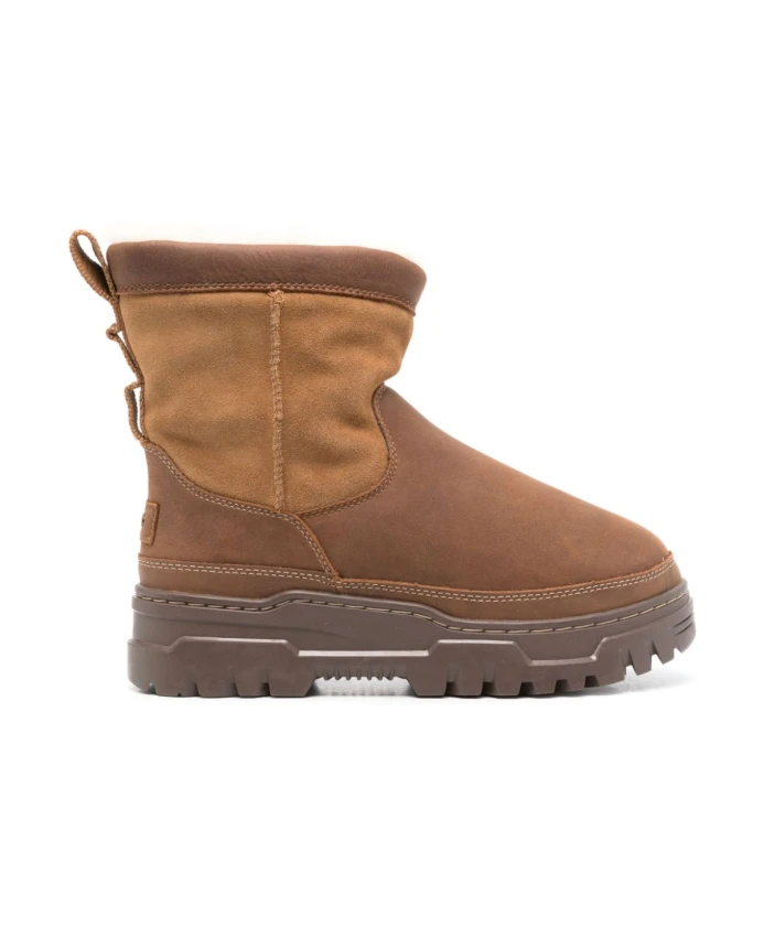 

Водонепроницаемые ботинки с колор-блоками Ugg, коричневый