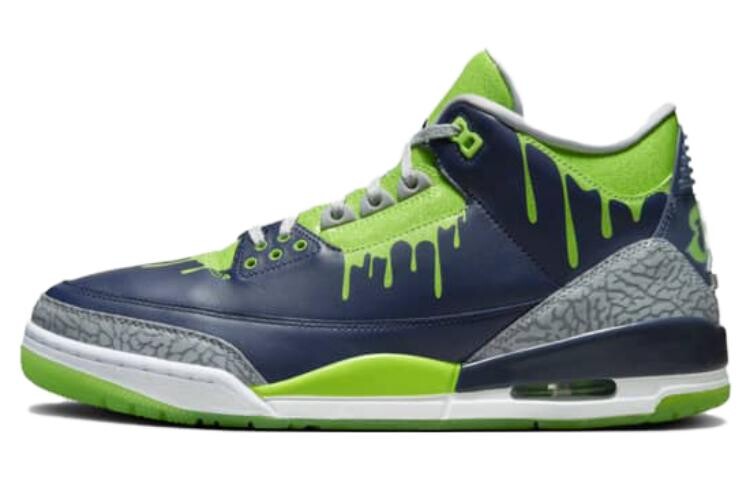 

Мужские баскетбольные кроссовки Jordan Air Jordan 3 Vintage, Blue/Green