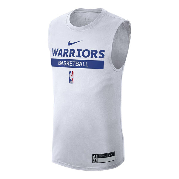 

Футболка Nike x NBA Golden State Warriors Sleeveless Practice T-Shirt 'White', белый