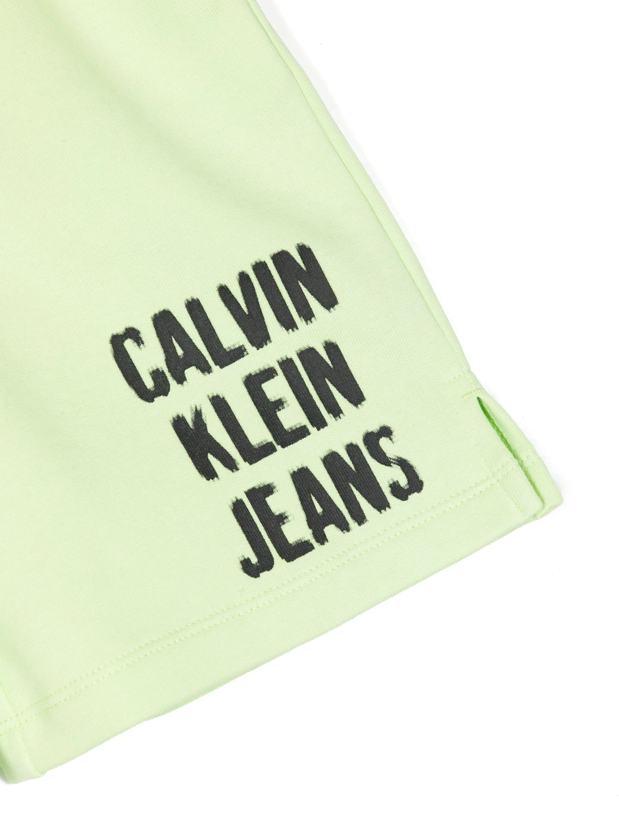 Шорты с логотипом Calvin Klein Kids, зеленый — фото 3