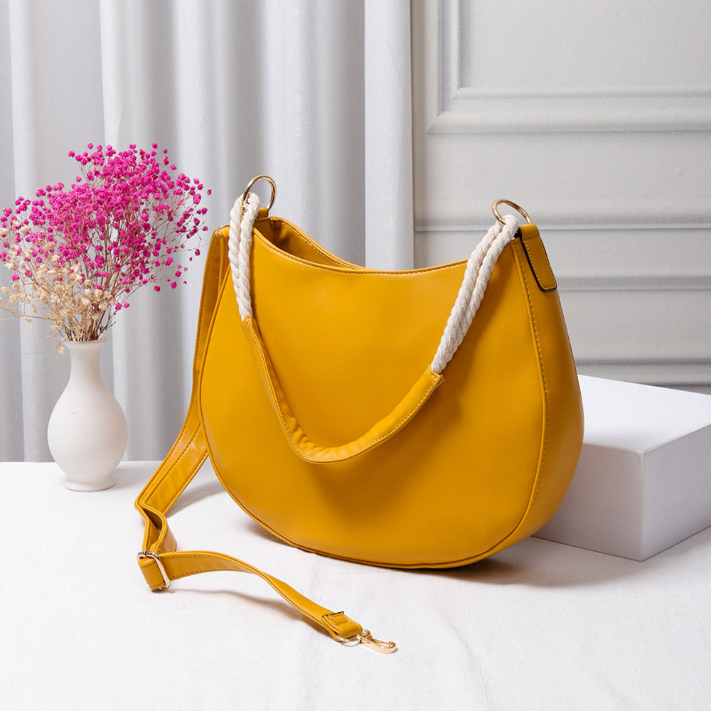 

Сумка через плечо из искусственной кожи FASHNZFAB, Mustard