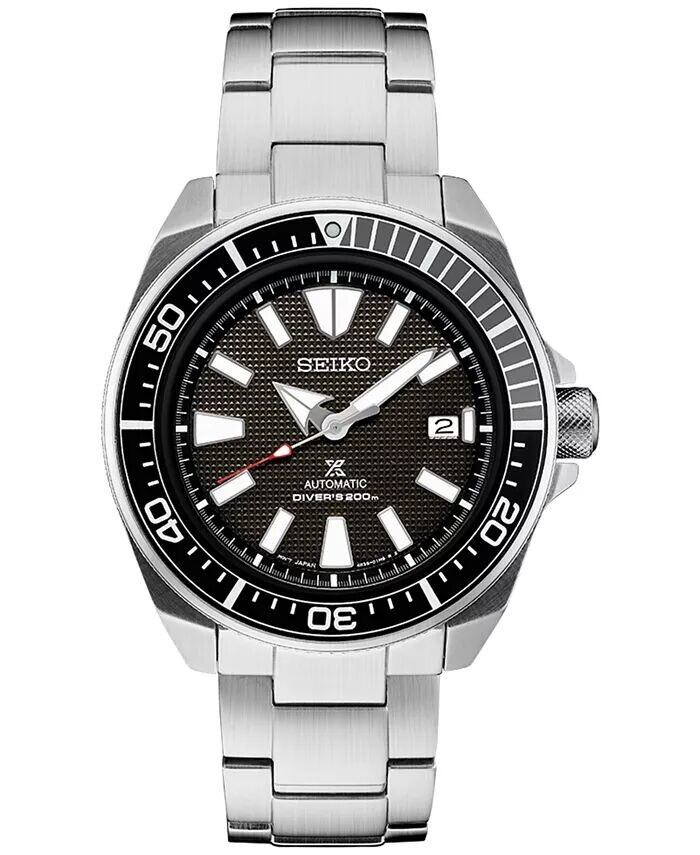 

Мужские автоматические часы Prospex с браслетом из нержавеющей стали, 44 мм Seiko