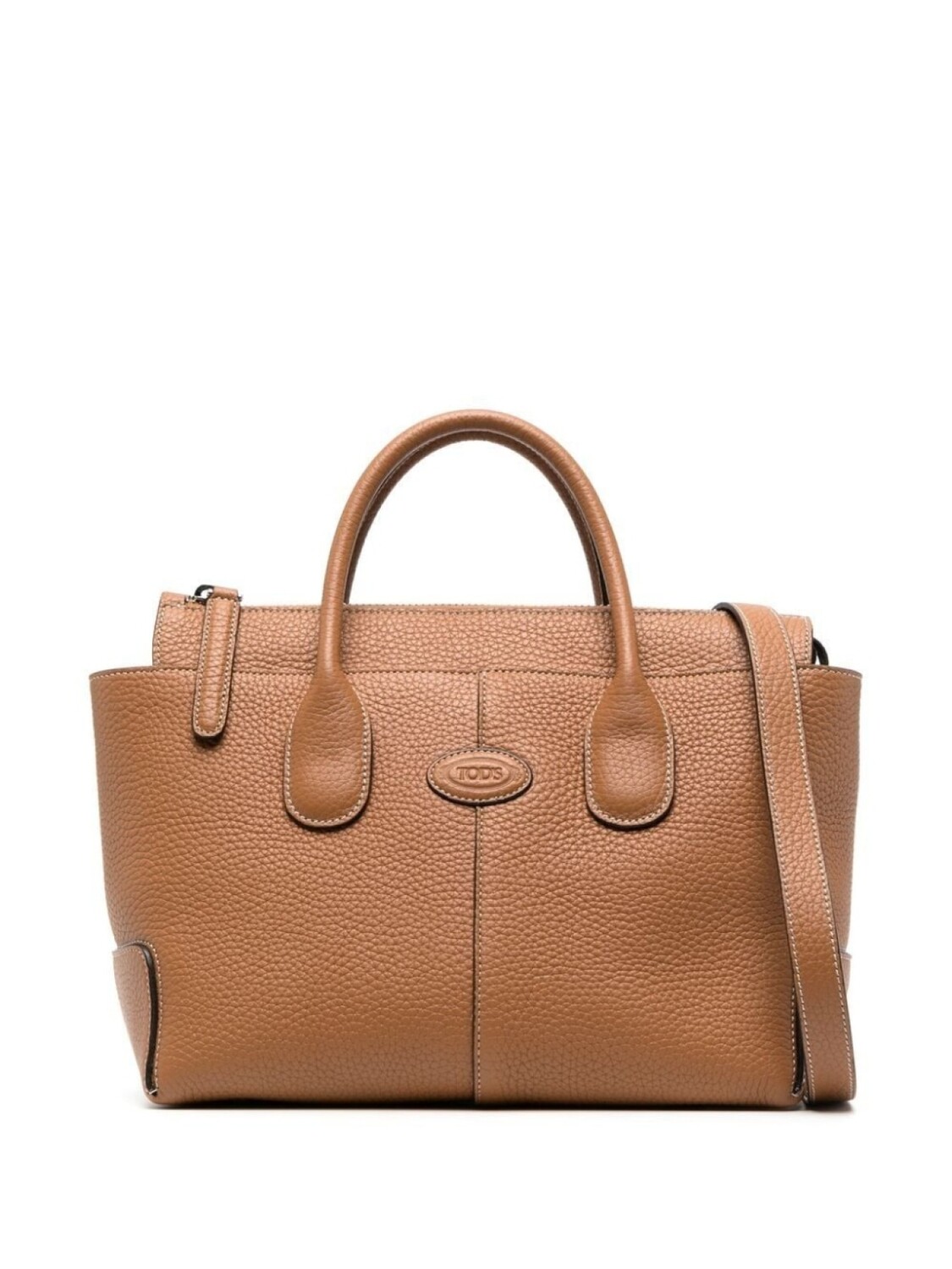 

Tod's сумка-тоут на молнии, коричневый