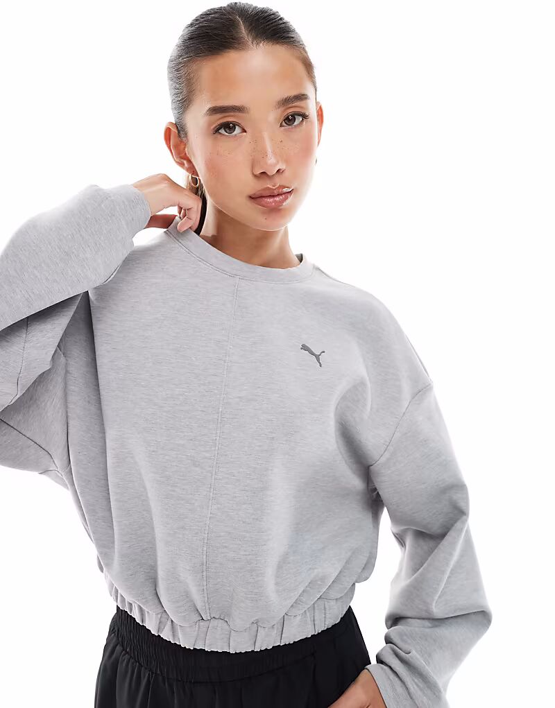 

Тренировочная толстовка Cloudspun серого цвета Puma