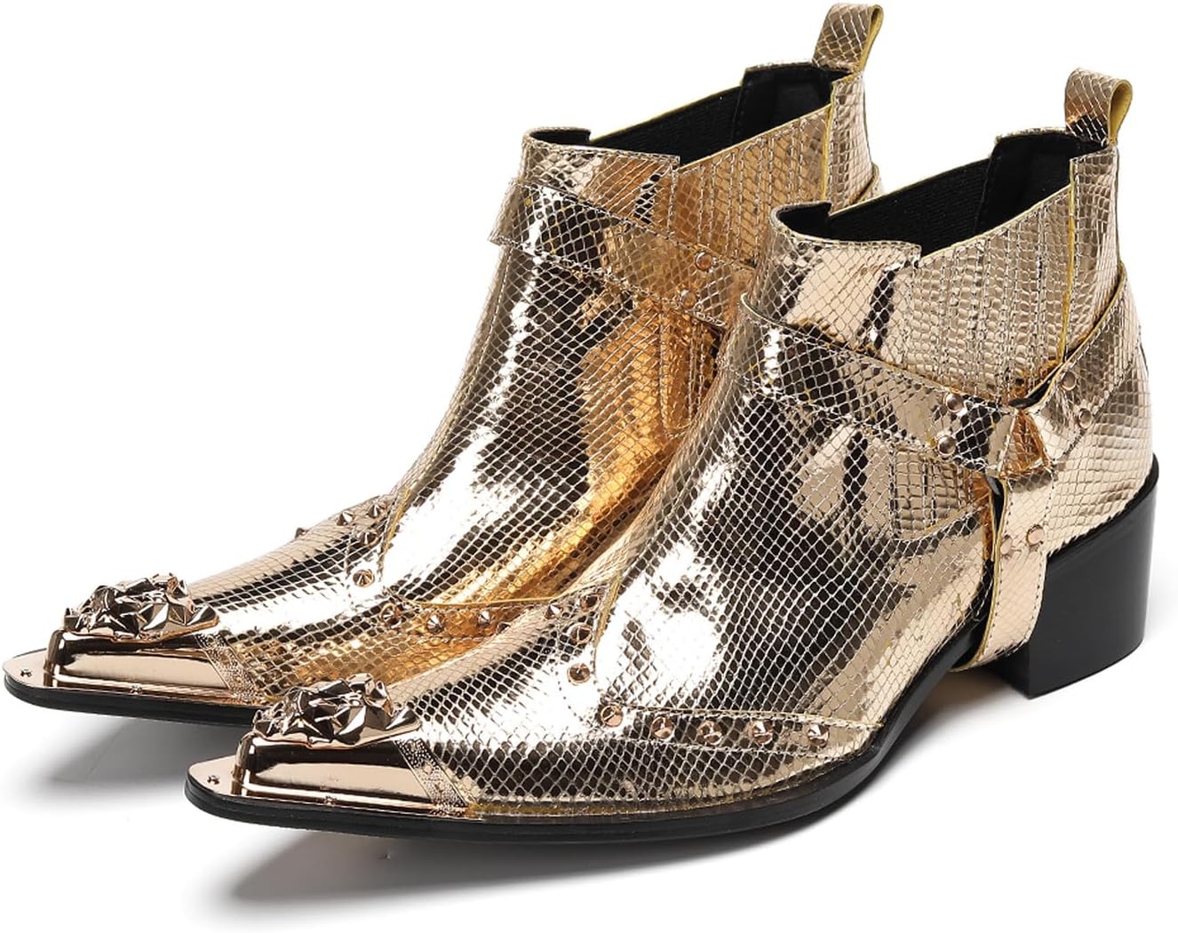 

Мужские белые сапоги Chelsea Santimon