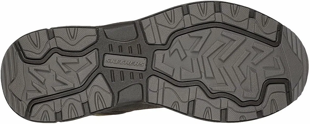 Мужские кроссовки Skechers Oak Canyon Consistent Winne Hands Free Slip-in, Stone Suede Synthetic Brown Trim — фото 2