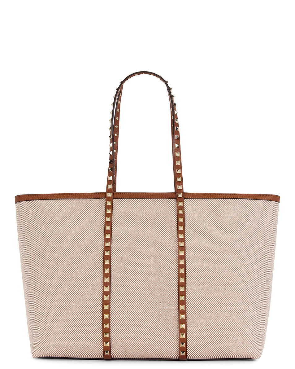 

Сумка Rockstud Valentino Garavani, Naturale, Tobacco, & Selleria