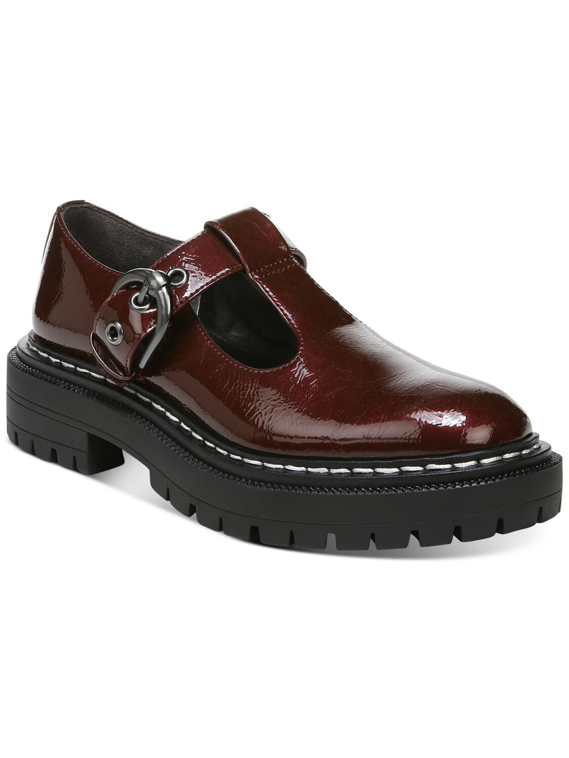 

Женские мягкие стельки на платформе Emelia Mary Janes Circus By Sam Edelman, цвет Burgundy Patent
