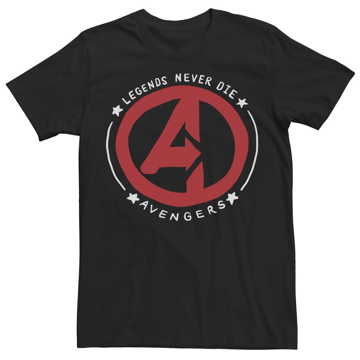 

Мужская футболка Avengers Legends Never Die Marvel