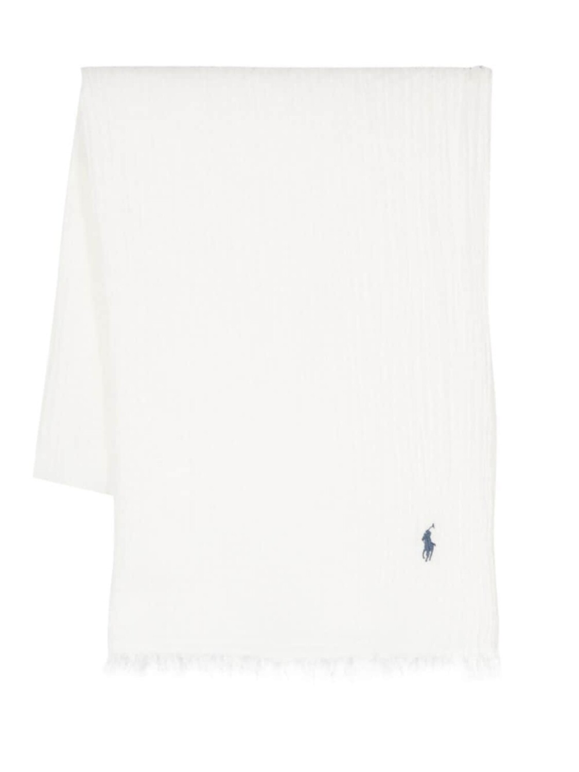

Polo Ralph Lauren шарф с бахромой, белый