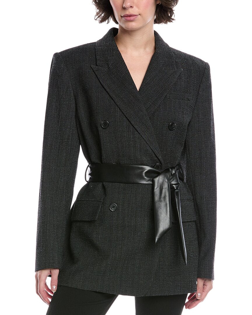 

Rag & bone Вирджиния Шерстяной Блейзер, черный