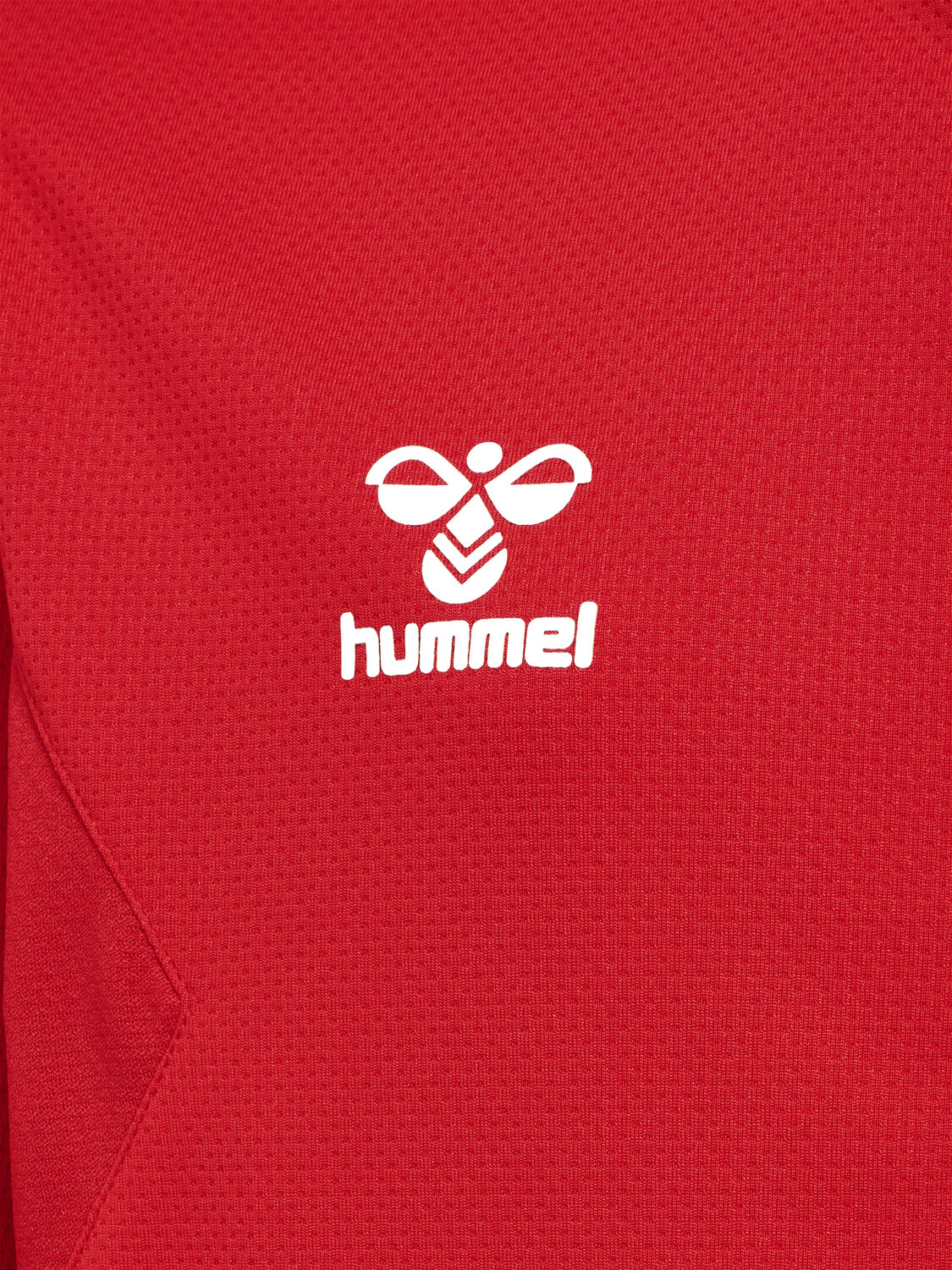 Толстовка Hummel Reißverschlussjacke Hmlauthentic Pl Zip Jacket Kids, цвет TRUE RED — фото 3