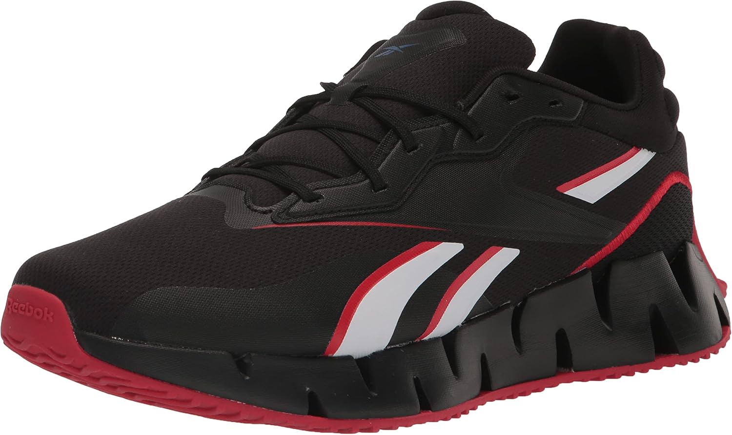 

Кроссовки Reebok Unisex Adult Zig Dynamica 4, черный/красный/синий
