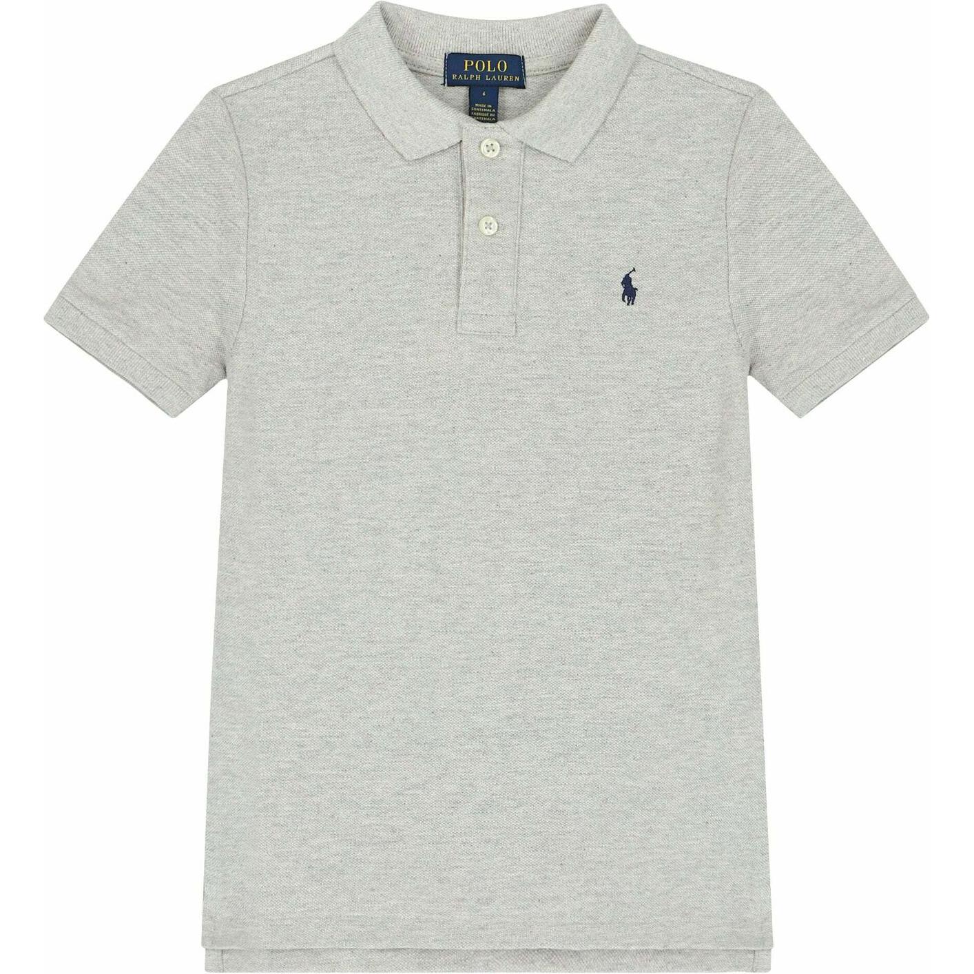 Футболка серая детская Polo Ralph Lauren — фото 2