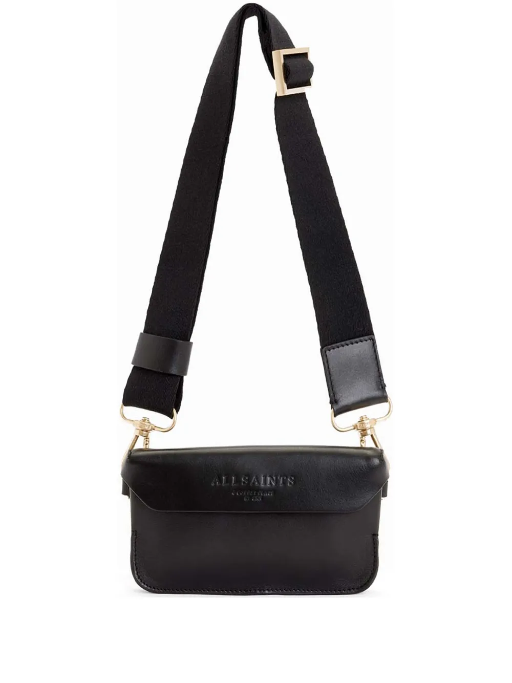 

Сумка через плечо Zoe AllSaints, черный