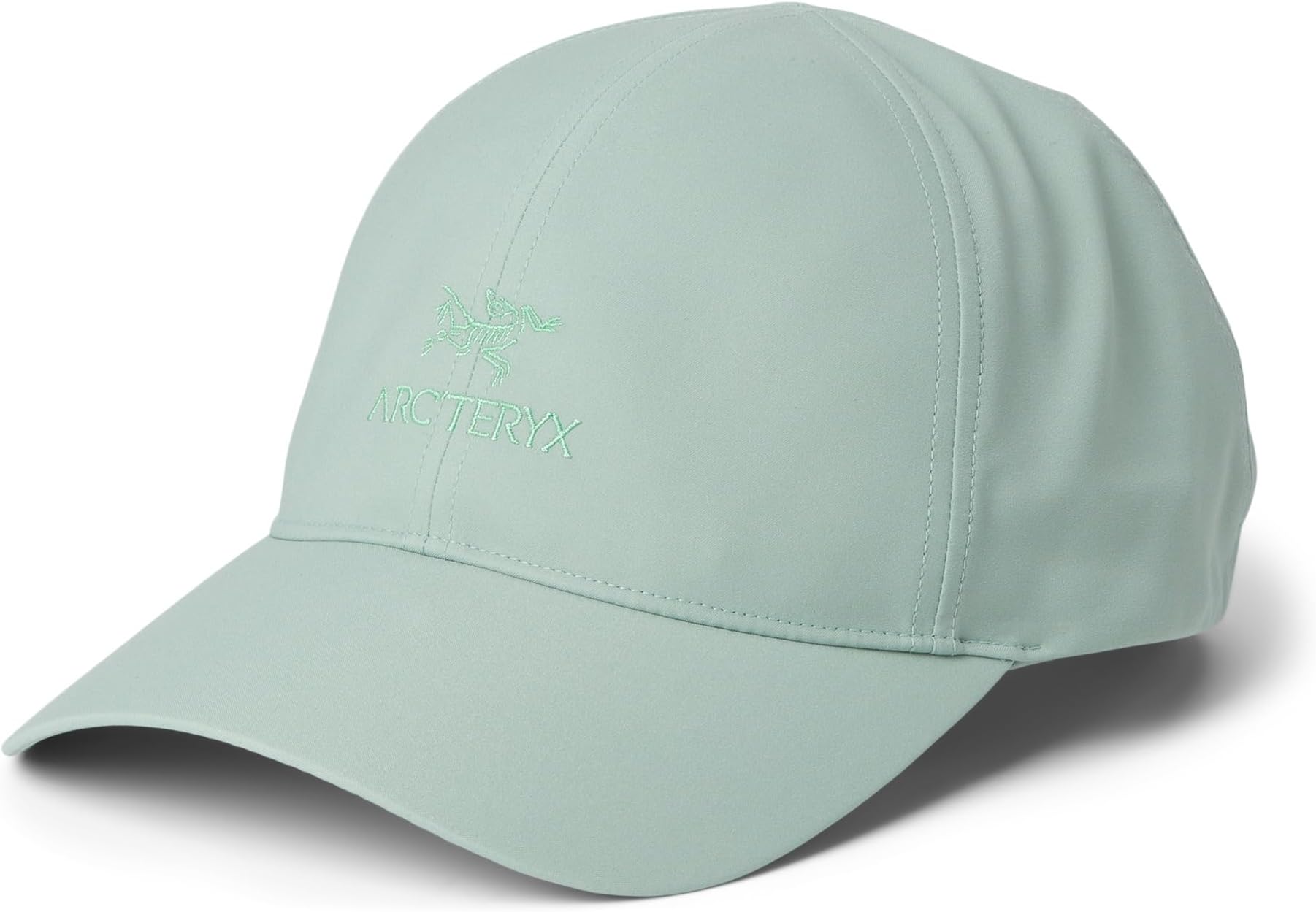 

Бейсболка Arc'teryx Bird Word Cap, цвет Stone Green/Phosphorescent