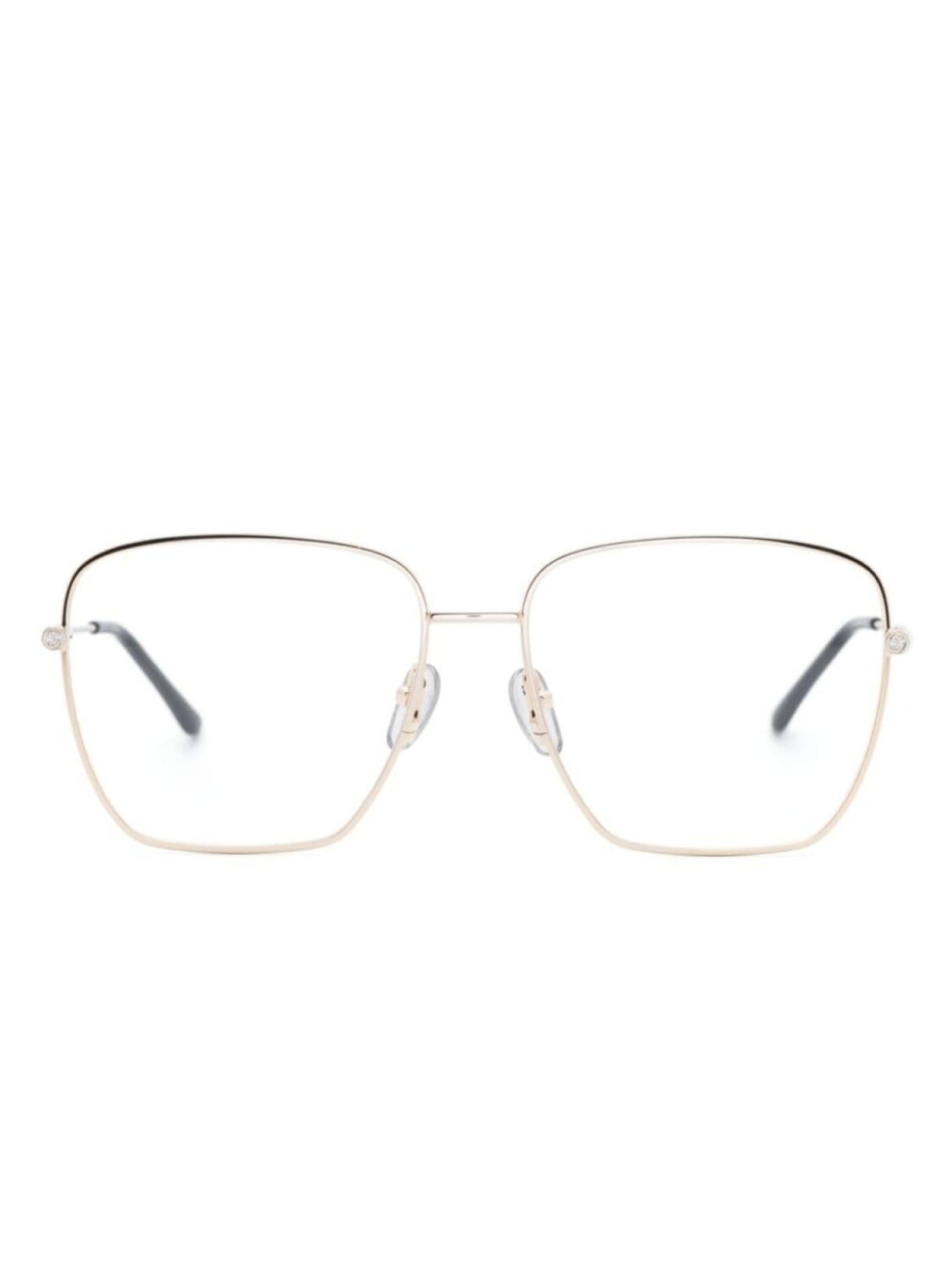 

Gucci Eyewear очки GG14140 в квадратной оправе, золотистый